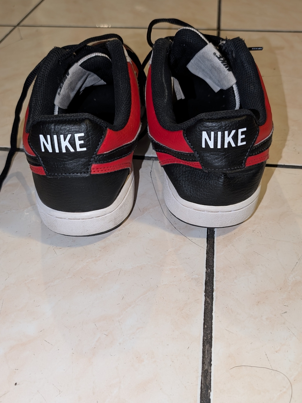 NikeNike Air Max Excee Men's Size 9 Red Black Running Shoes Sneakers CI9112-651 - Picture 3 of 7